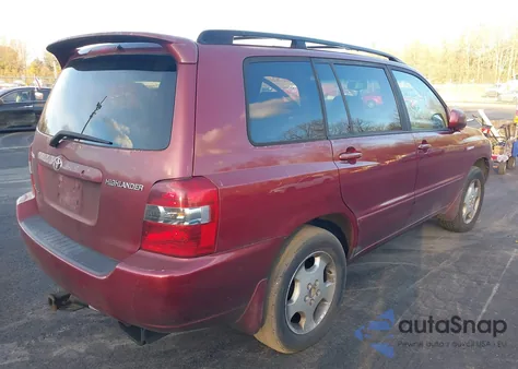 2005 Toyota Highlander Limited V6 z USA, uszkodzony, nr VIN JTEEP21A550113966